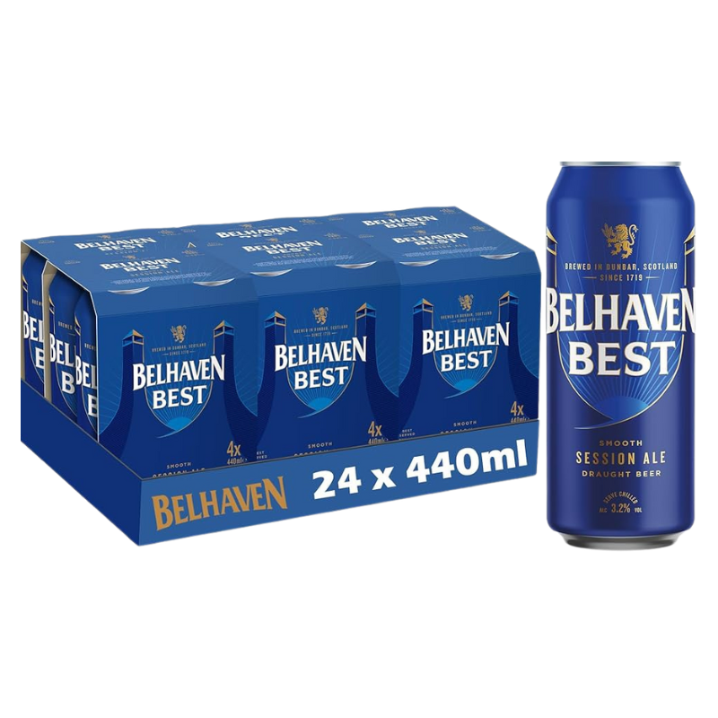 Belhaven Best Scottish Ale Case - 440ml Cans