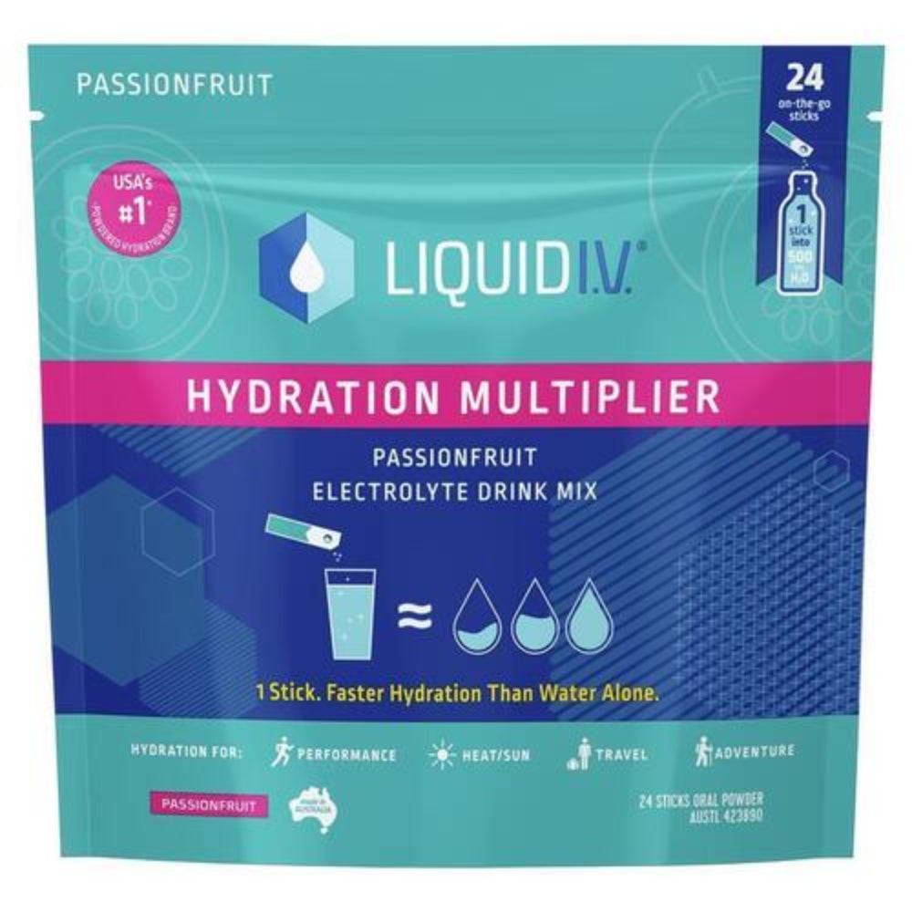 Liquid I.V. Hydration Multiplier – Passionfruit – 24 Pack