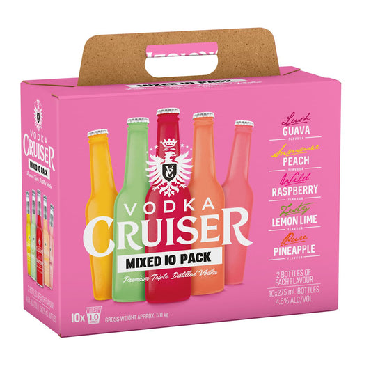 Vodka Cruiser Mixed 10 Pack