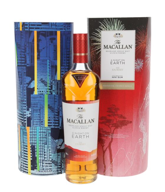 The Macallan "A Night On Earth" 'The Journey' Single Malt Scotch Whisky - 700ml
