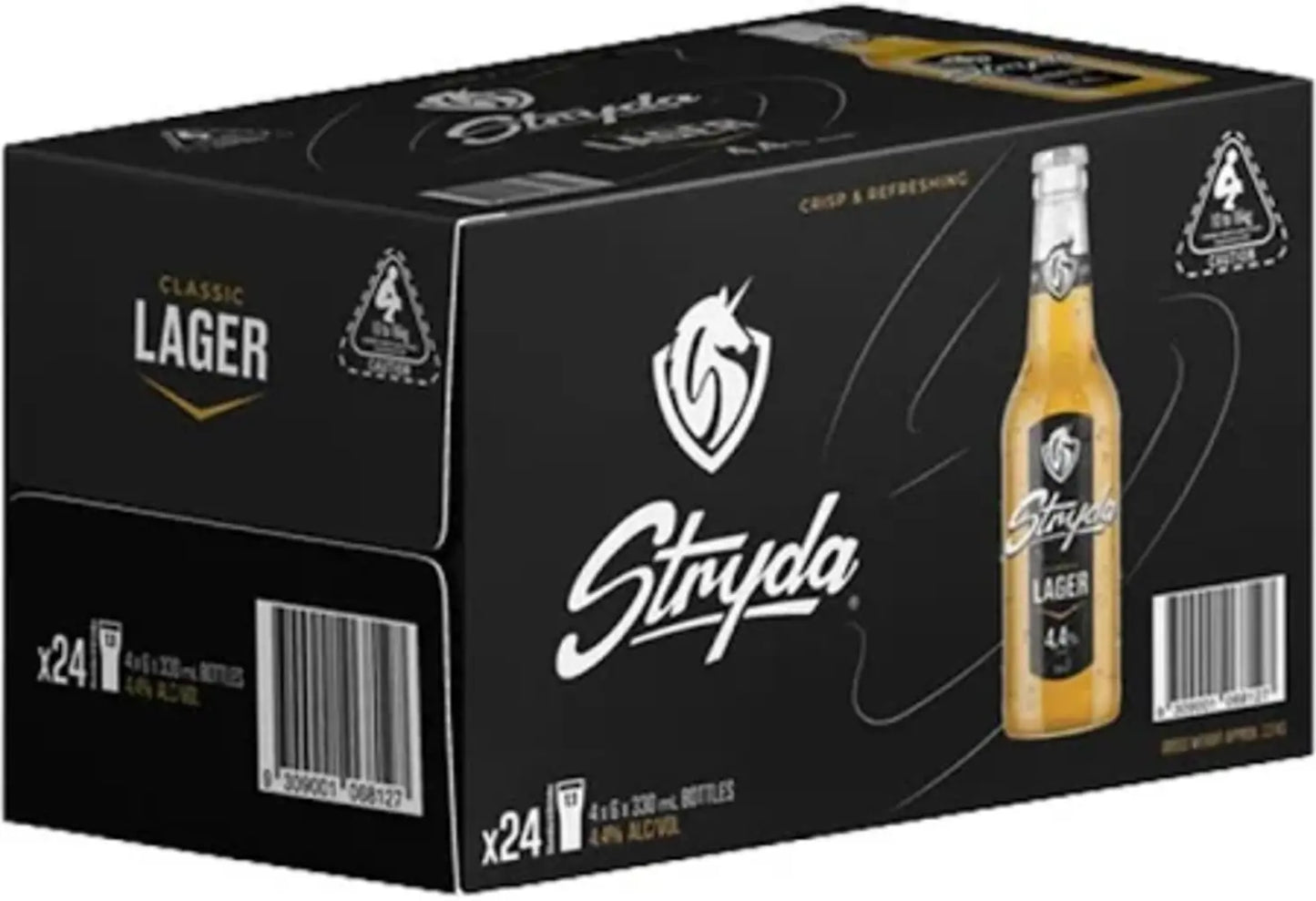 Stryda Australian Lager – 330mL Case