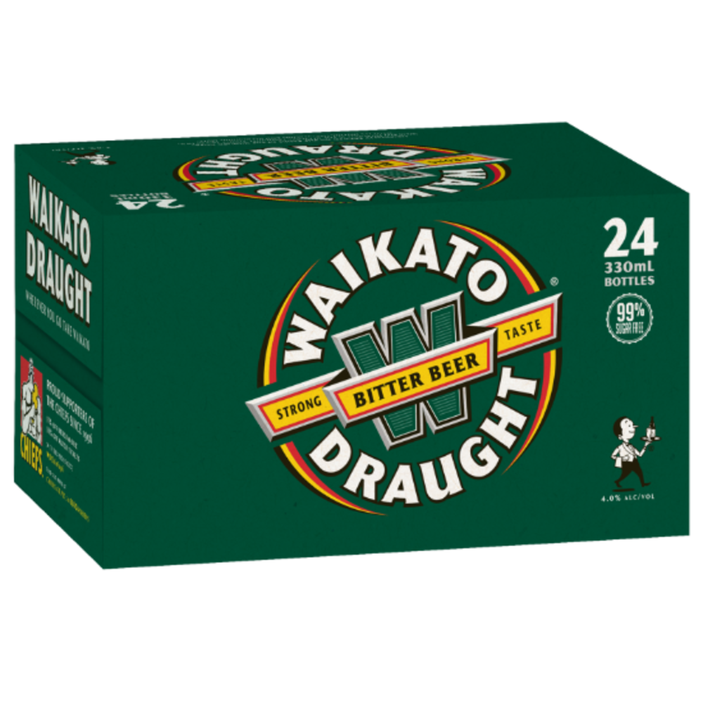 Waikato Draught Case - 330ml Bottles