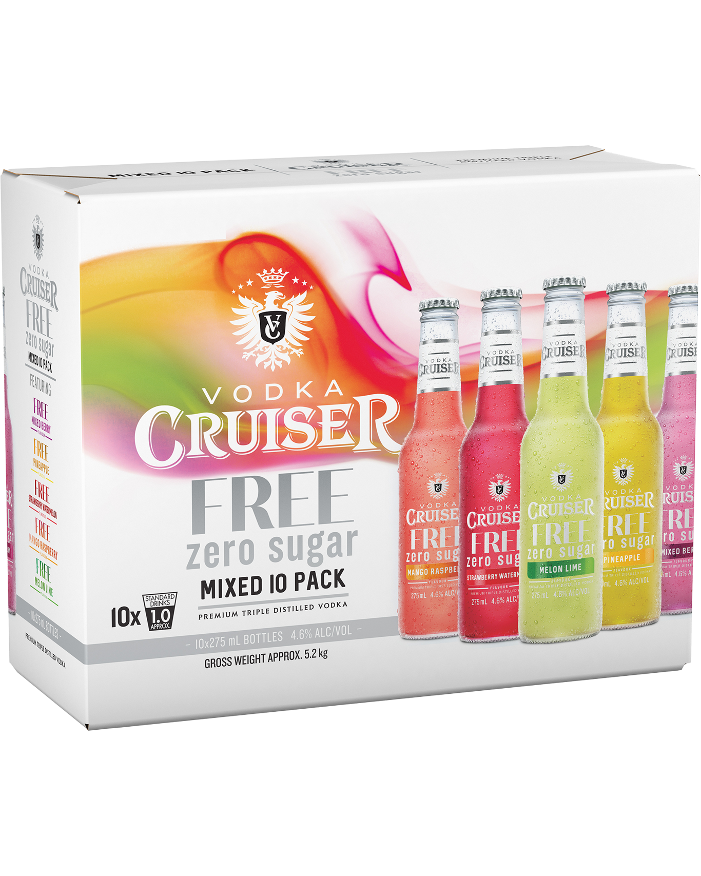 Vodka Cruiser Mixed 10 Pack