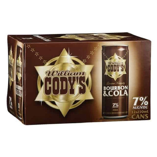 Cody's 7% Bourbon & Cola Cans 12pk