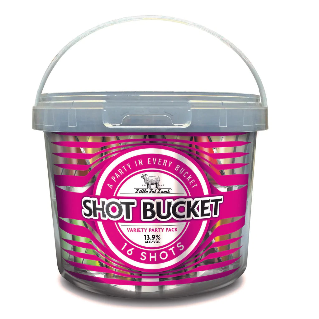 Little Fat Lamb Shot Bucket - 16 Shots