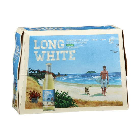 Long White Stubbies 10 Pack