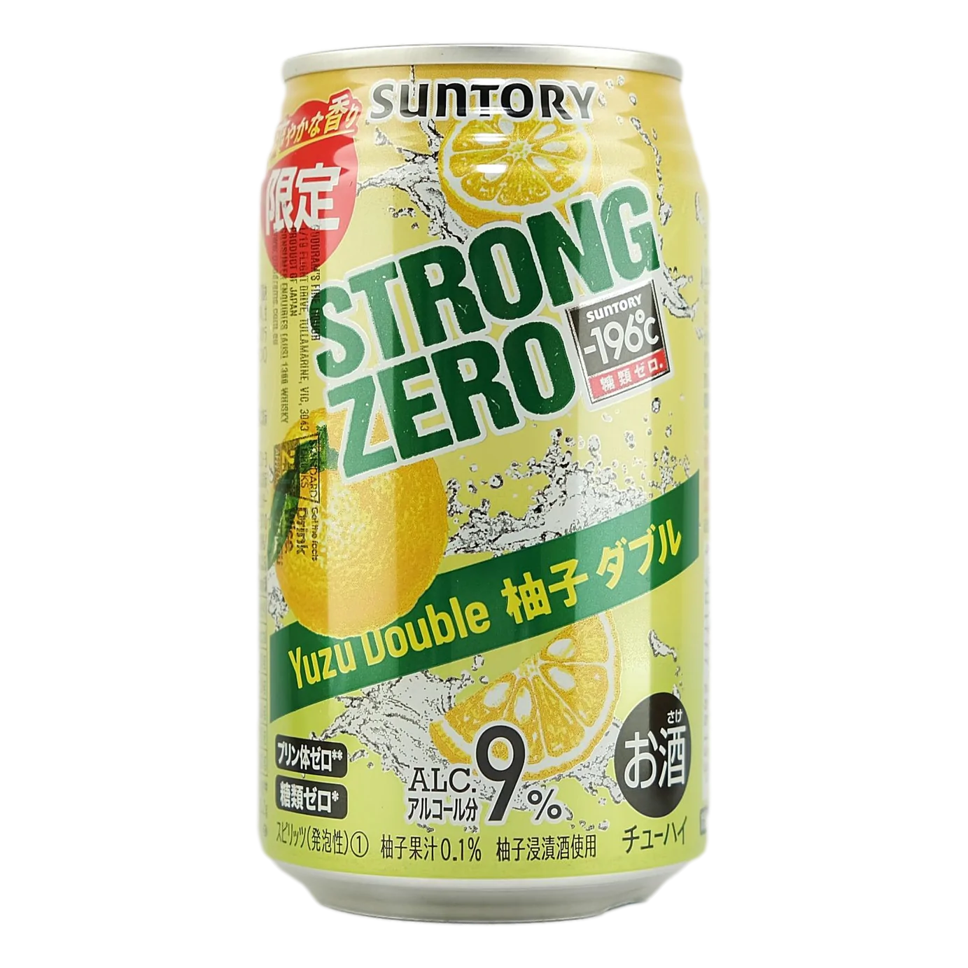 Suntory -196 Strong Zero 9% Cans