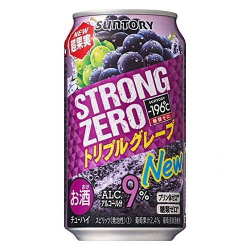 Suntory -196 Strong Zero 9% Cans