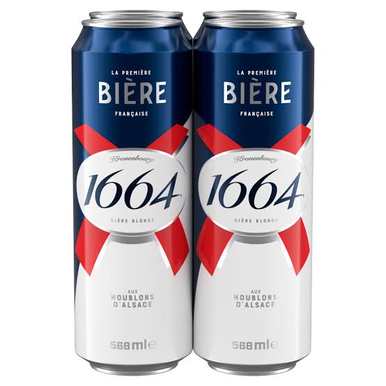 Kronenbourg 1664 Lager 5% 500ml x 24 Case