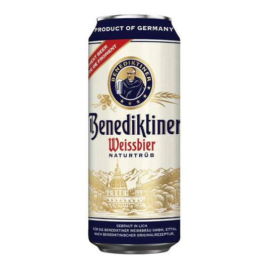 Benediktiner Weissbier Case - 500ml Cans