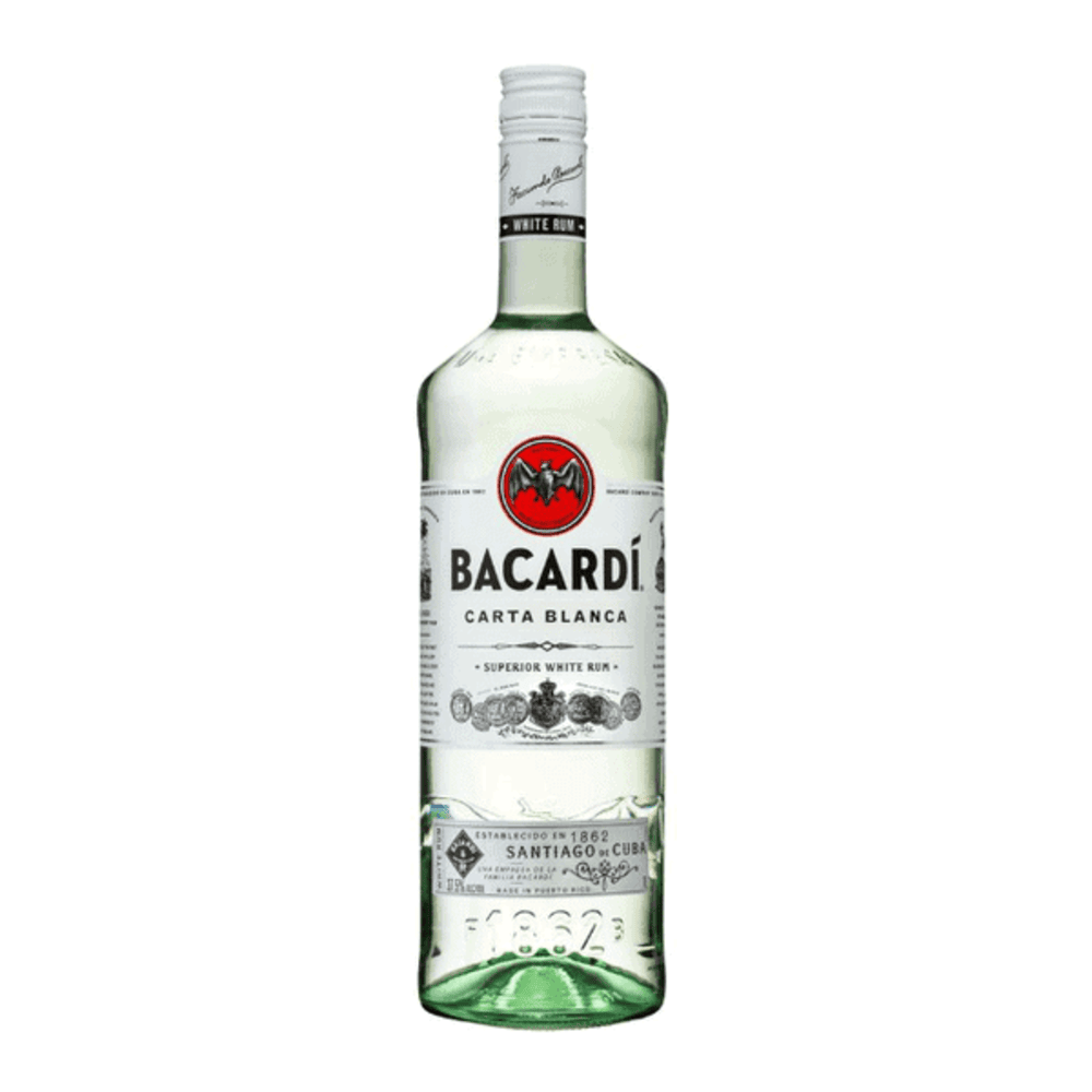 Bacardí Carta Blanca Superior White Rum  – 1L
