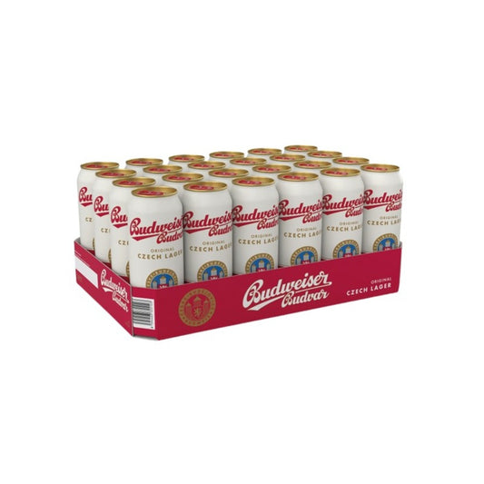 Budweiser Budvar Original Czech Lager – 500mL Case