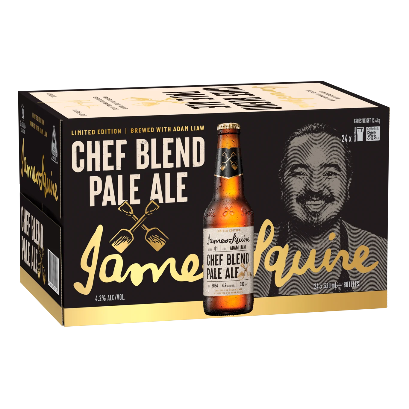 James Squire Chef Blend Pale Ale Case x24 330ml 4.2%