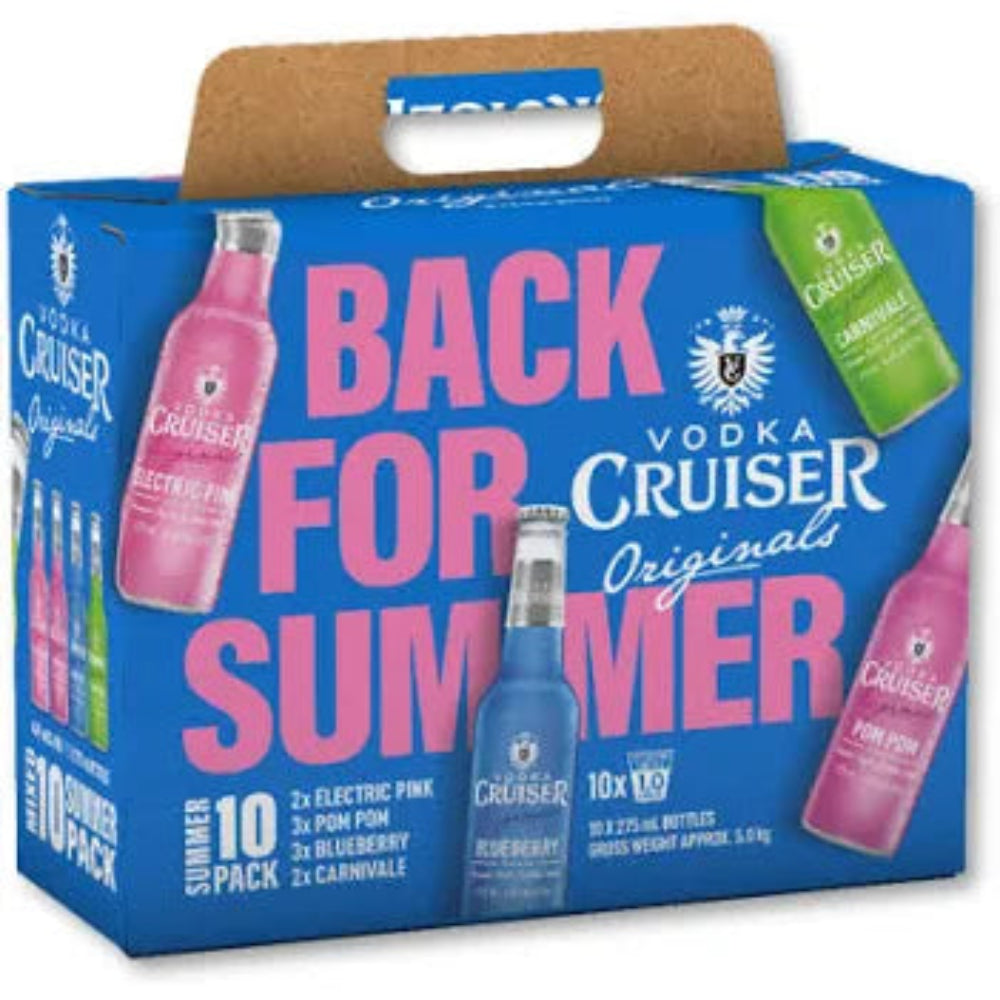 Vodka Cruiser Original Mixed 10 Pack