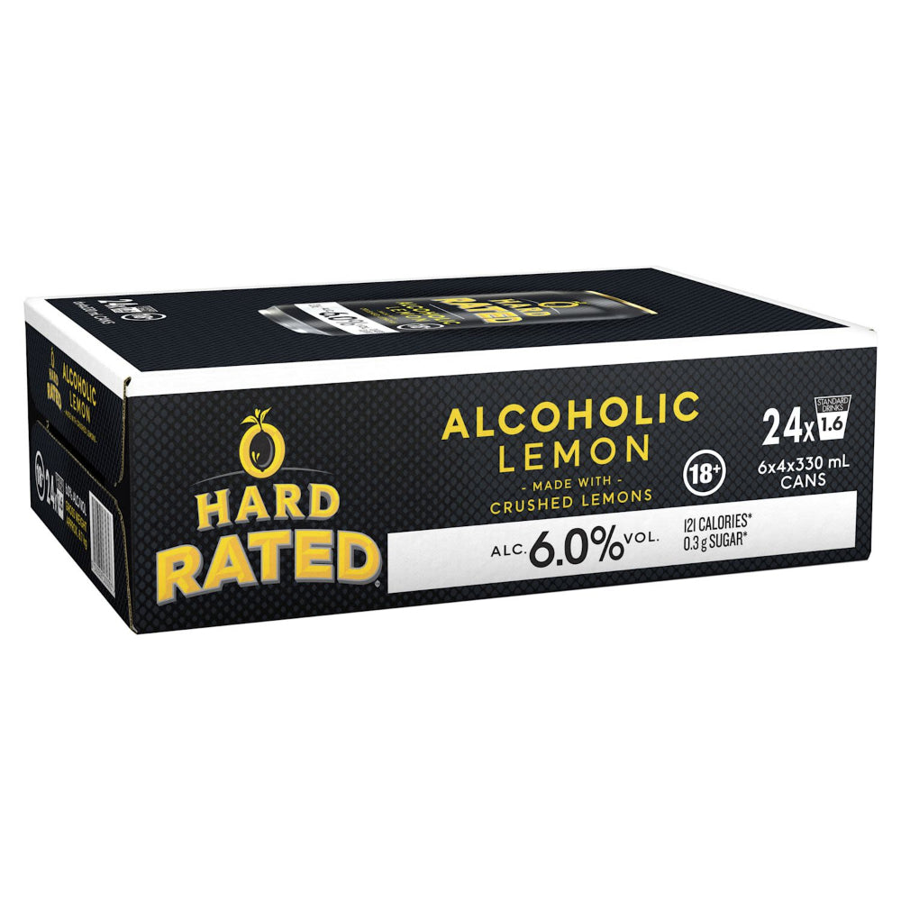 Hard Rated Lemon 6% 330mL Case