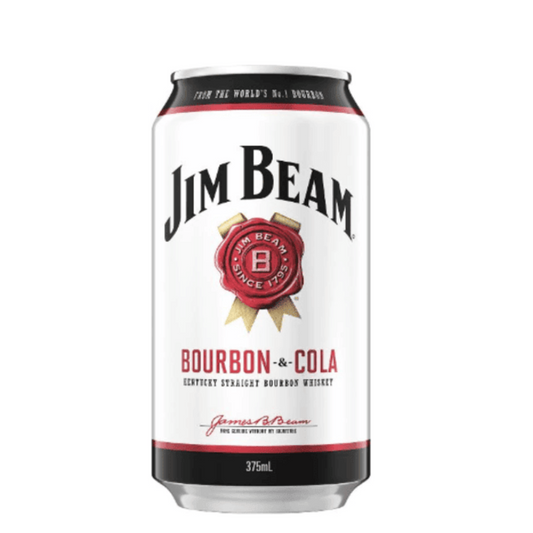 Jim Beam Bourbon & Cola 6 Pack Cans – 375mL
