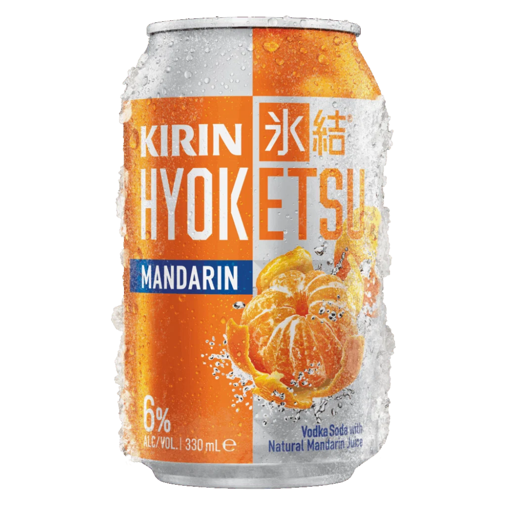 Kirin Hyoketsu Mandarin 6% 330ml - 10 Pack