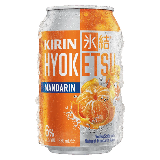 Kirin Hyoketsu Mandarin 6% 330ml - 10 Pack