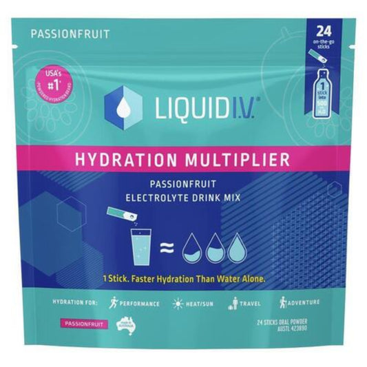 Liquid I.V. Hydration Multiplier – Passionfruit – 24 Pack