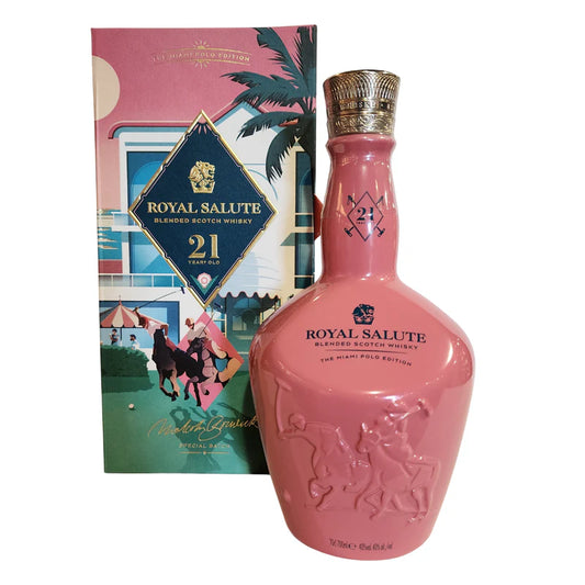 Chivas Royal Salute 21 Year Old Miami Polo Edition Blended Scotch Whisky 700ml