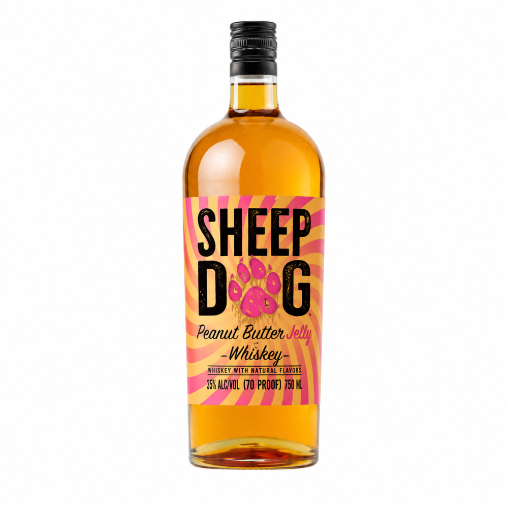 Sheep Dog Peanut Butter & Jelly Whiskey – 700mL (35% ABV)