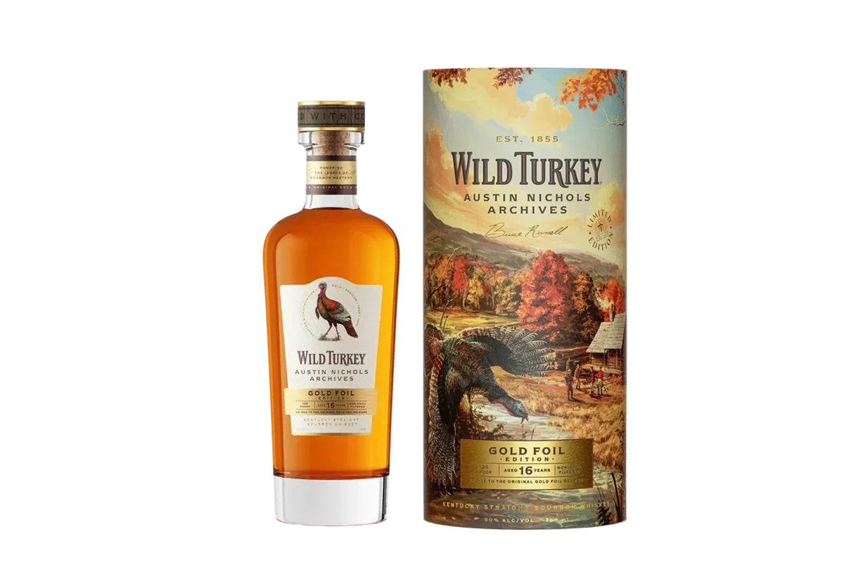 Wild Turkey Austin Nichols Archives Gold Foil Limited Edition 750ml