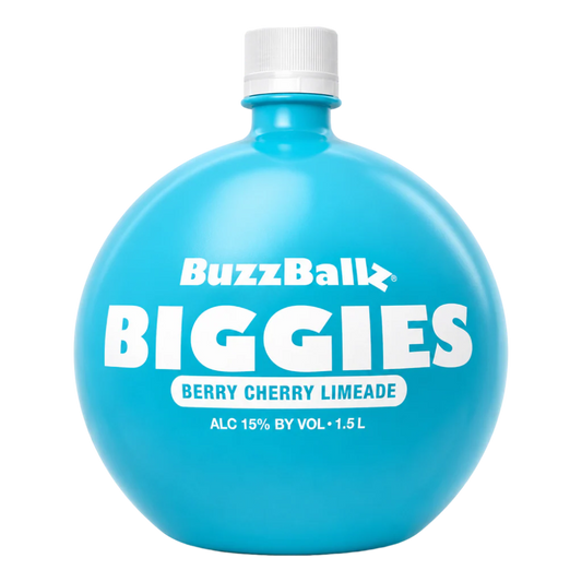 BuzzBallz Biggies Cherry Limeade – 1.5L (Approx. 15% ABV)