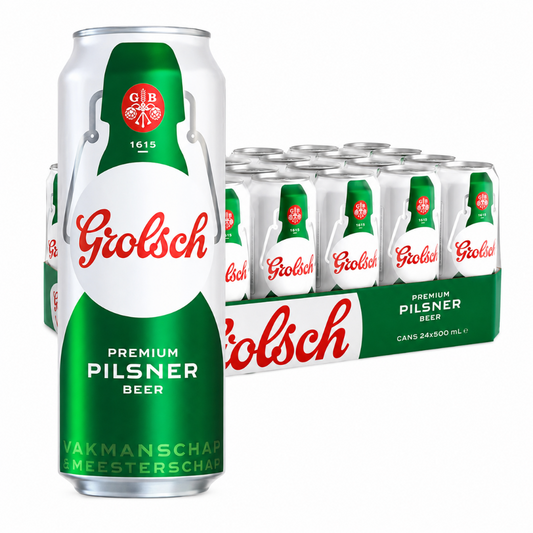 Grolsch Premium Pilsner 5% 500ml 24 Case