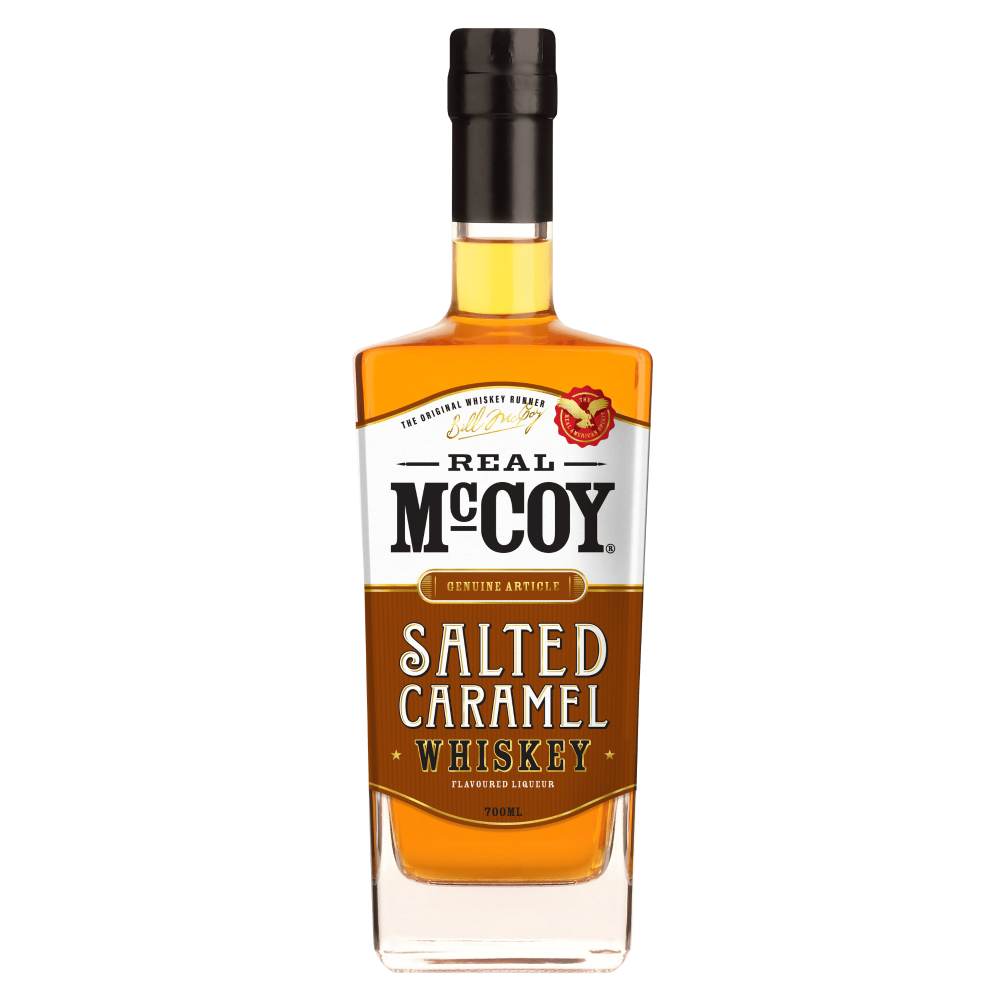 Real McCoy Salted Caramel Whiskey – 700mL (30% ABV)