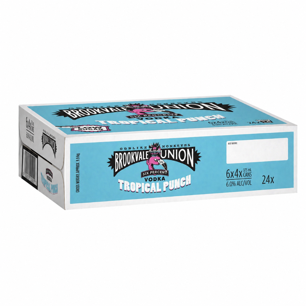 Brookvale Union Tropical Punch 6% 24 x 330ml cans