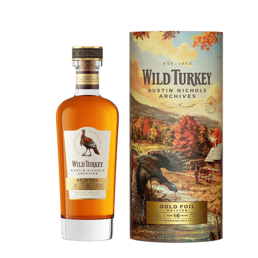 Wild Turkey Austin Nichols Archives Gold Foil Limited Edition 750ml