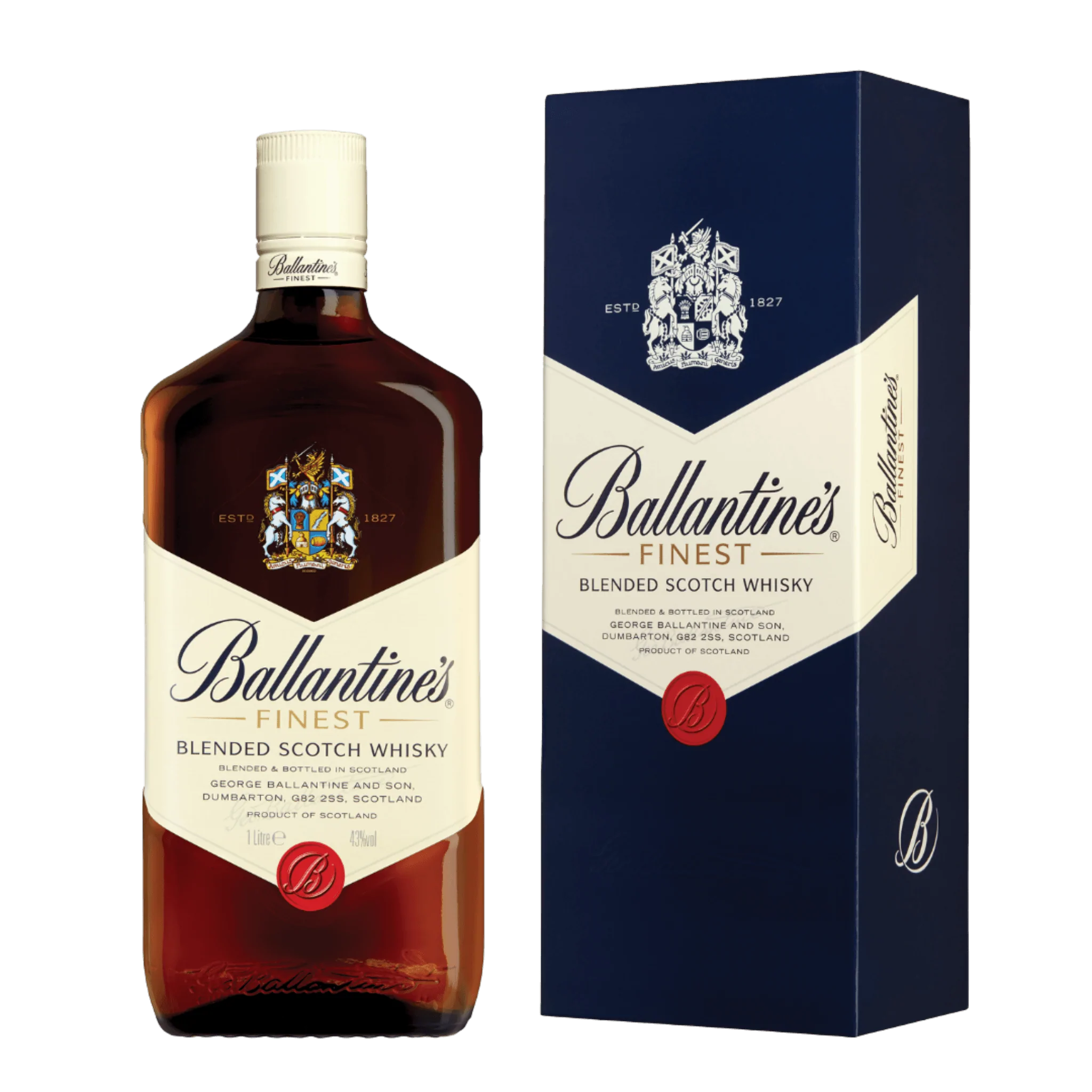 Ballantine's Blended Scotch Whisky - 1L – Premix King Punchbowl