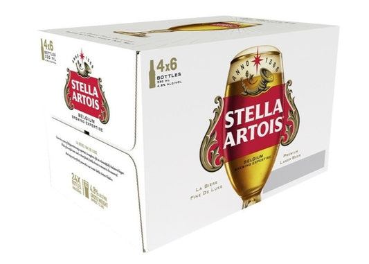 Stella Artois Import Case - 330ml Stubbies